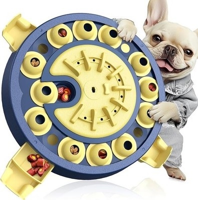 Dog Puzzle Toy Slow Feeder Interactive Treat Dispenser IQ Training Toy for Dogs.