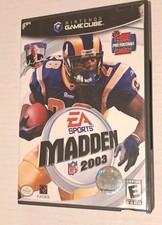 Madden NFL 2003 (Nintendo GameCube, 2002) Pre-owned Good