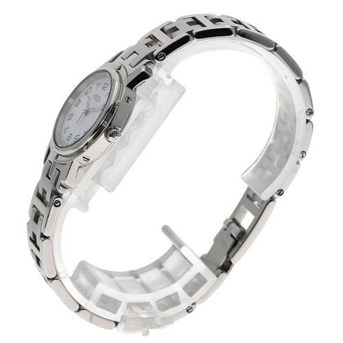 HERMES Clipper Old Belt Watches Stainless Steel/Stainless Steel Ladies - Picture 2 of 24