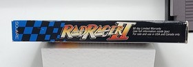 Rad Racer II 2 (Nintendo NES) Complete In Box CIB W/ Poster & Protector 