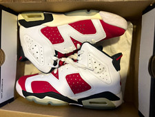 Jordan Air Jordan 6 Retro (GS) White/Red/Blac...