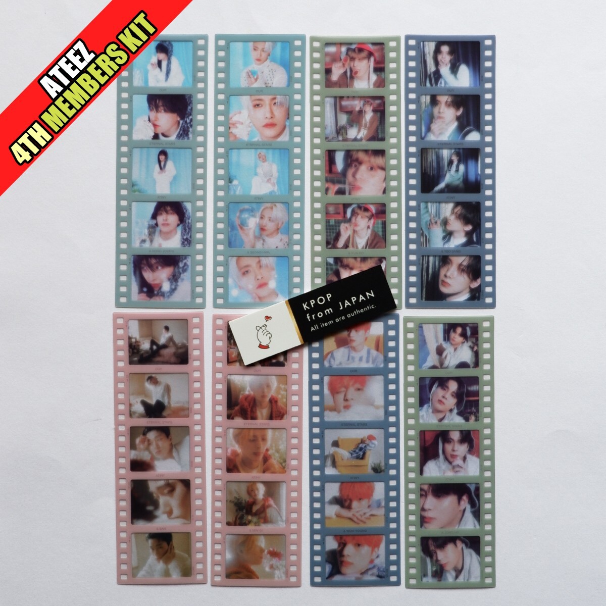 ATEEZ FAIRY TALE WITH ATINY 4TH Membership Kit Full Set FC