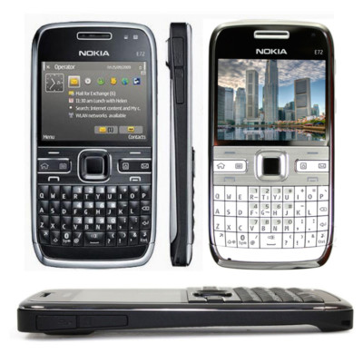 Original Nokia E72 5MP Camera 3G WIFI UNLOCKED QWERTY Keyboard MP3 Mobile Phone