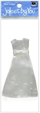Wedding Gown, scrapbook 3D embellishment Jolee's by You JJCF002