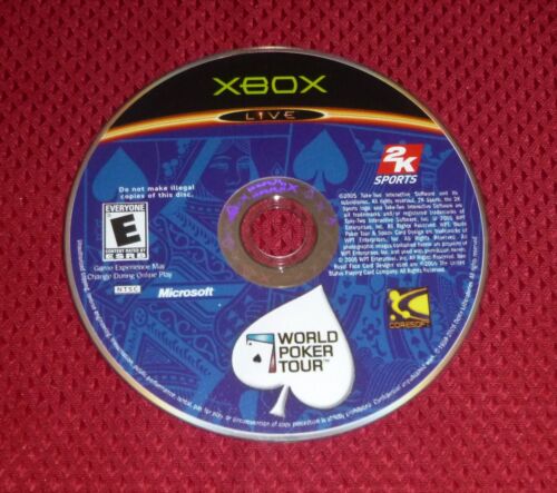 World Poker Tour (Microsoft Xbox, 2005)-Disc Only - Picture 1 of 2