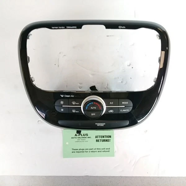 2018 KIA SOUL OEM Temperature Control Model With AC ID 97250-B2GQ1CA fits 17-19 - Image 2 of 4