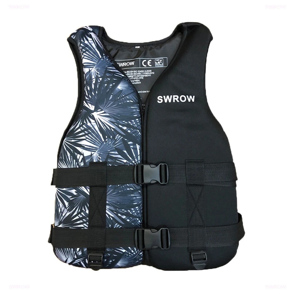 Portable Adult Children's Life Jacket Neoprene Water Sports Surfing