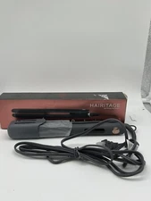 Hairitage by Mindy McKnight Straight to It 1" Ceramic Flat Iron Open Box New