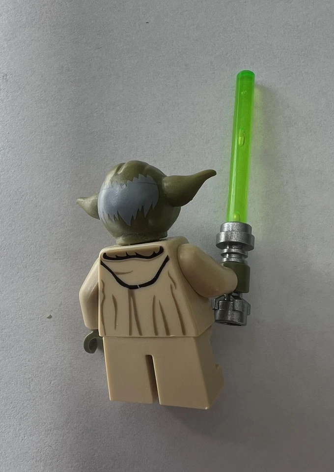 LEGO STAR WARS Minifigura Yoda, Verde Oliva SW0471 75017 CLONE WARS Foto 2 de 2