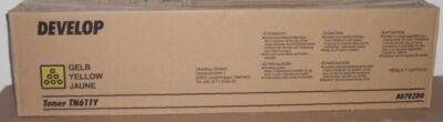 Develop TN611Y toner yellow yellow for INEO plus 650 +451 +550 +650 original packaging B