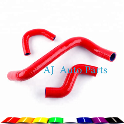 FOR NISSAN MARCH ECVT CG13DE 1.3L K11C 1992 2003 SILICONE RADIATOR HOSE RED