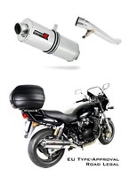 GSX 750 Inazuma 1997-2003 EU Zugelassen Auspuff SchalldäMpfer OV Dominator