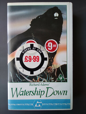 Watership Down - VHS (1988) in englischer Sprache - Music by Mike Batt