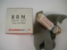 Sylvania GTE Projector Lamp BRN 1200w, 120v Avg 20 Hrs NOS