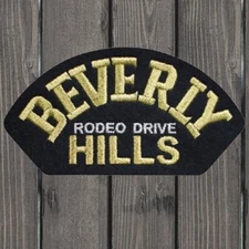 Beverly Hills Embroidered Patch — Iron On
