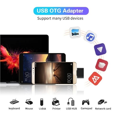 Pack 10 Adaptateur Convertisseur USB-C 3.0 Mâle vers USB A Femelle Type C Téléphone Android - Photo 7 sur 10