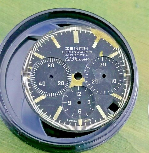 ZENITH EL PRIMERO PILOT Diver quadrante originale usato cronografo  Ref:01.0180.415 | eBay