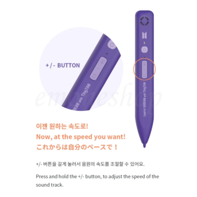 BTS Official MD [ Learn! KOREAN with TinyTAN ] Book Package