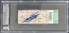 Undertaker Signed WWE SummerSlam Aug. 17, 2008 Ticket Beckett 9 Mint
