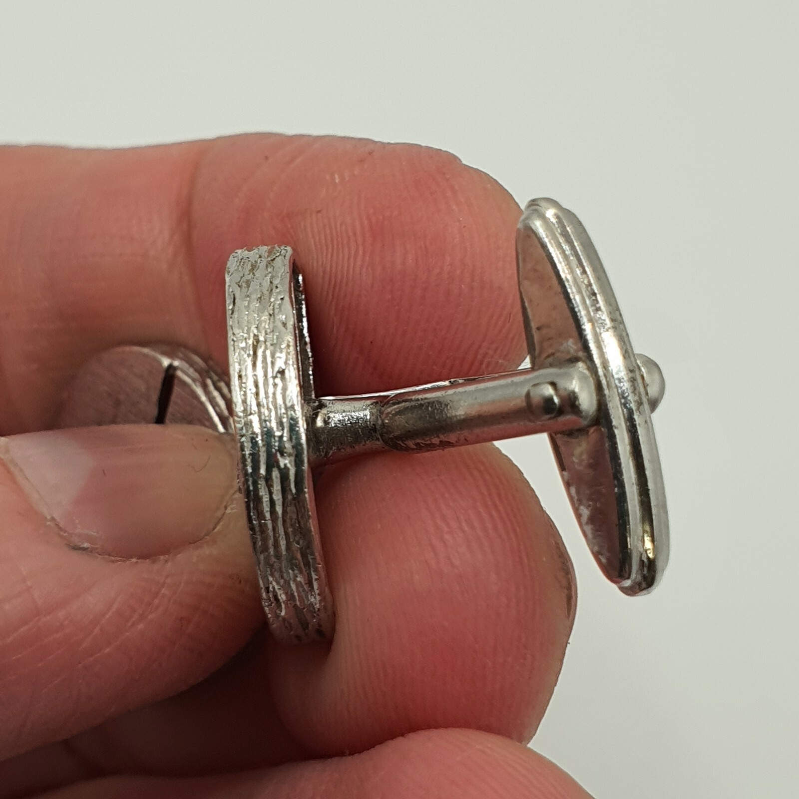 Photo 4 of Sterling Silver Mens Cufflinks 11.4g , M18