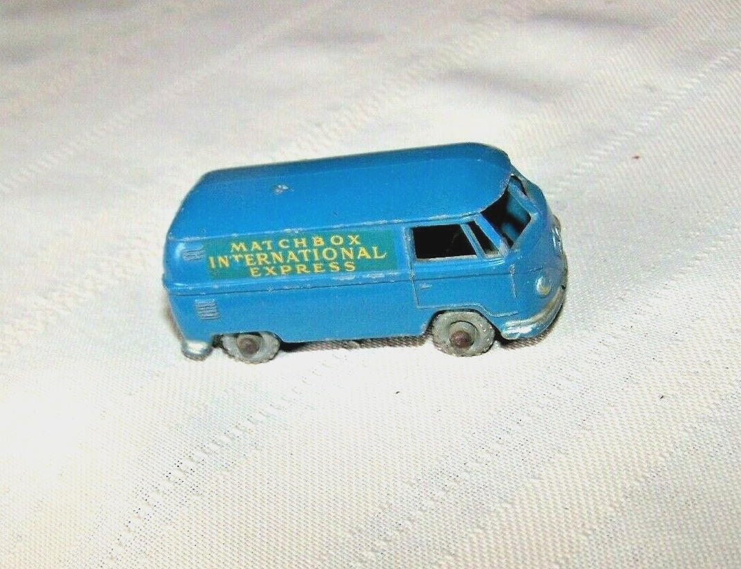 H687 MATCHBOX No.34 VW MICROBUS ミニカー Vintage 1957 VOLKSWAGON Matchbox International Express van