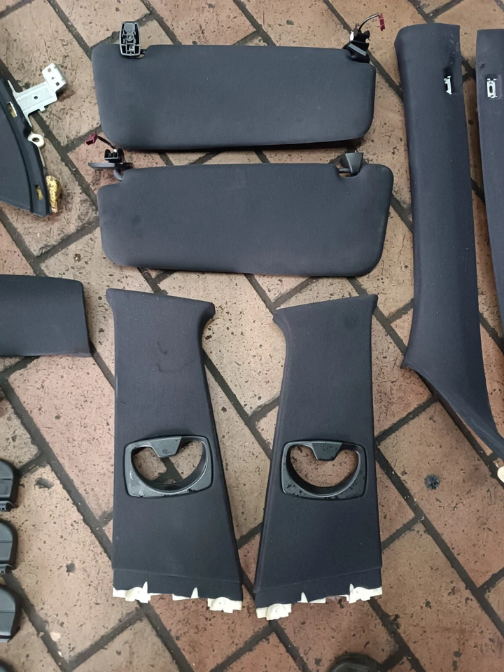 Original BMW 5er E60 LCI Limo Himmel Dachhimmel Set komplett Anthrazit Schwarz - Bild 2 von 4