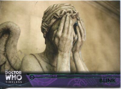 Doctor Who Timeless Green Parallel Base Card #56 Blink
