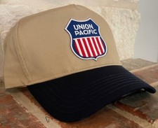 Cap / hat - Khaki with navy bill - Union Pacific Railroad UP - 12061 NEW