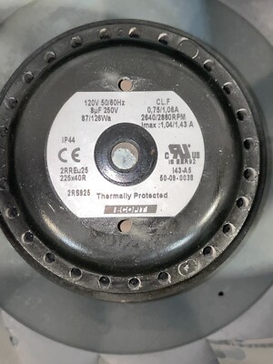 Ecofit 2RREu25-225X40R fan