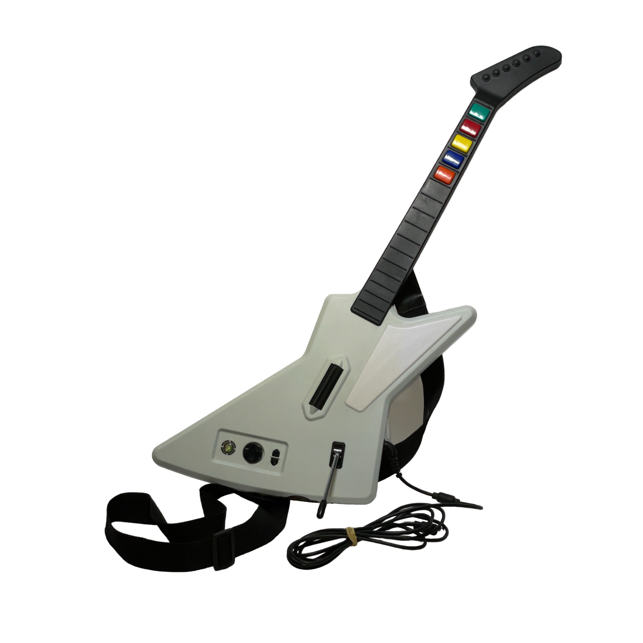 Xbox 360 Guitar Hero Xplorer with Explorer Rock Band Cable and Strap