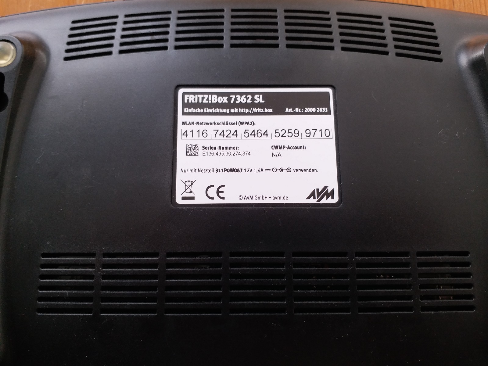 Avm Fritzbox 7362sl Router Gunstig Kaufen Ebay
