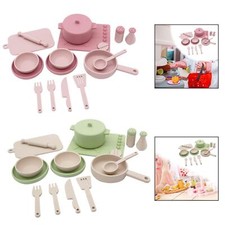 14 Pieces Kitchen Toys Fun Children Cooking Toys for Children Holiday Gifts