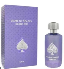 GAME OF SPADES BLIND BID By Jo Milano Paris 3.4 OZ Parfum