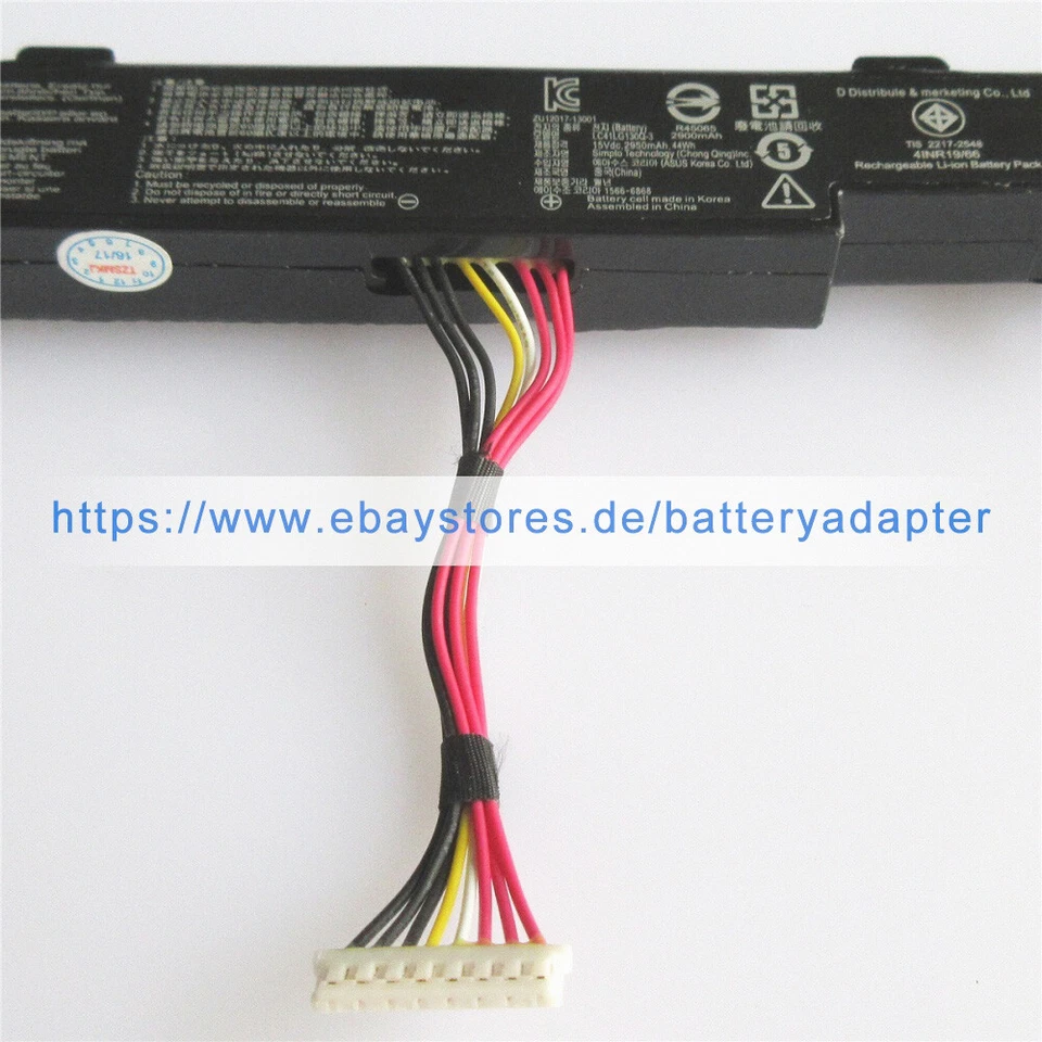 Original 0B110-00220000 A41-X550E akku batterie für ASUS R751L F751LK X750L  - Bild 4 von 4