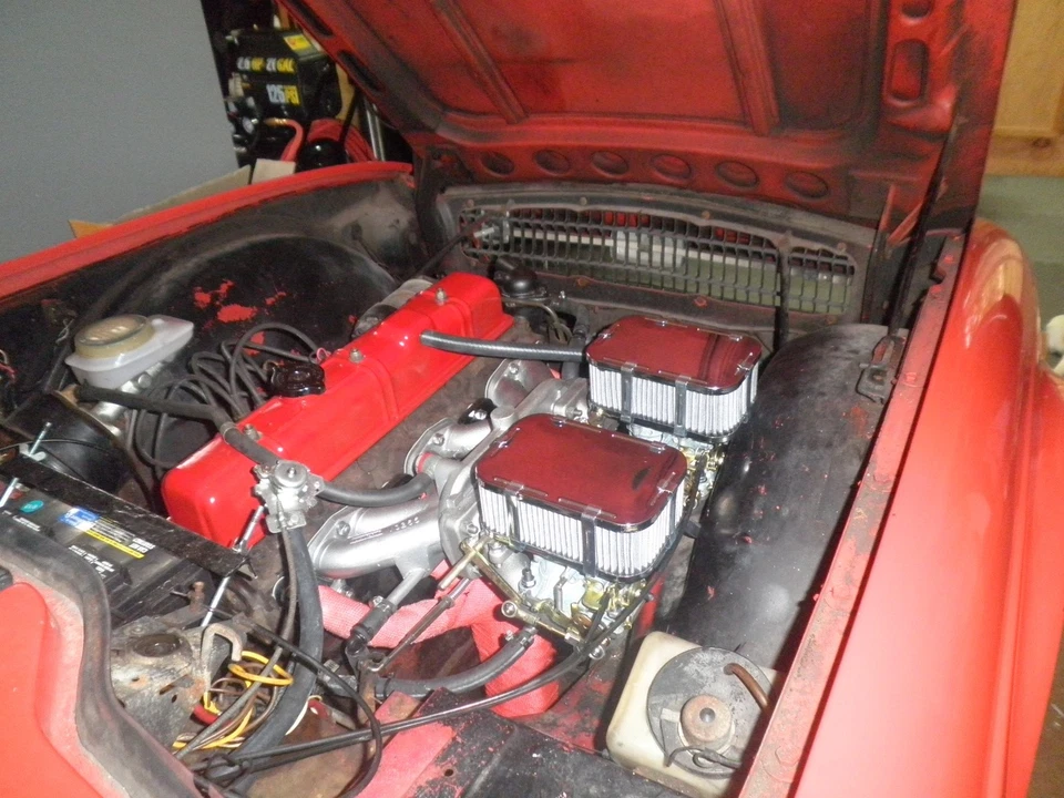 Комплект карбюратора Triumph TR6 Weber / TR250 1967-1976 с ручным дросселем Webers - Изображение 4 из 4