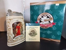 Anheuser Busch Members Only 1997 Budweiser Girls Historical Reflections Stein