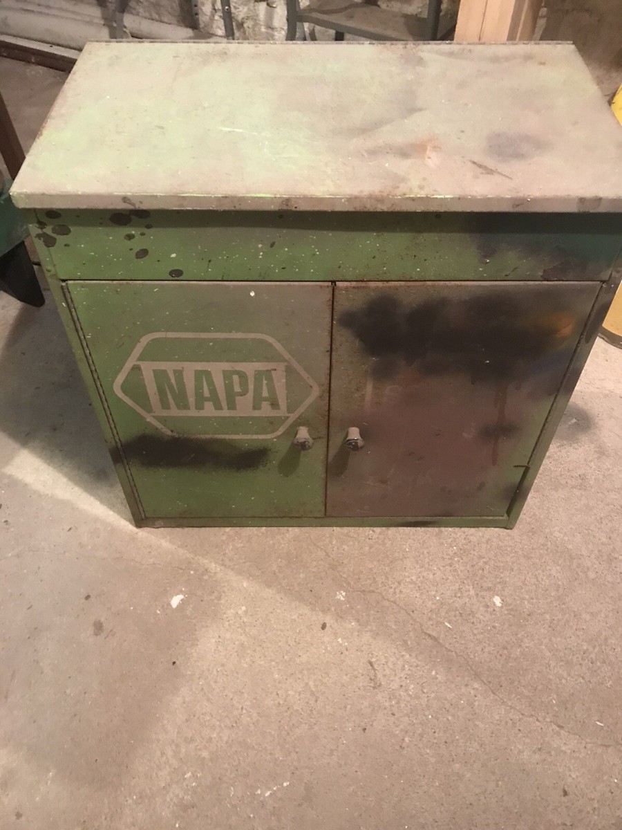 Vintage NAPA Martin Senour Abrasives Advertising Garage Car Shop