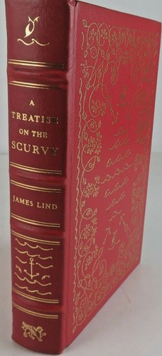 Vintage Lind 1980 - A Treatise On The Scurvy - Leather Bound Dentistry Classics