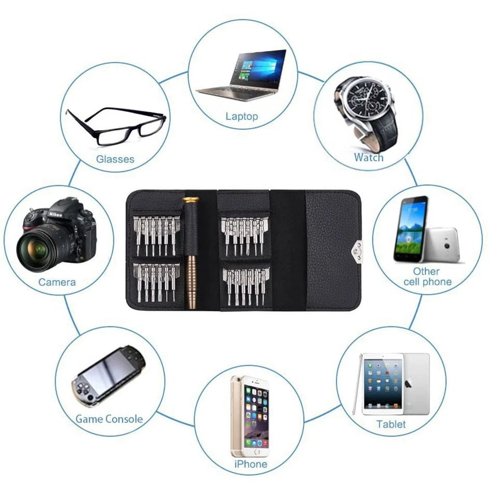 Juego de herramientas de apertura de reparación de tabletas para teléfono celular destornillador de palanca para iPhone Samsung Foto 4 de 4