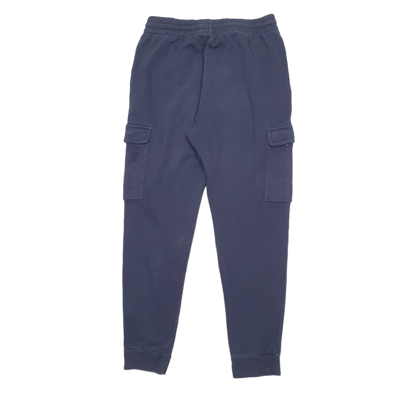 ADIDAS Stretch Waistband Jogger Trousers Cotton Black Mens W30 L27 image 4