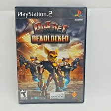 Sony PS2 Ratchet Deadlocked PlayStation 2 Video Game 2005 Tested No Manual