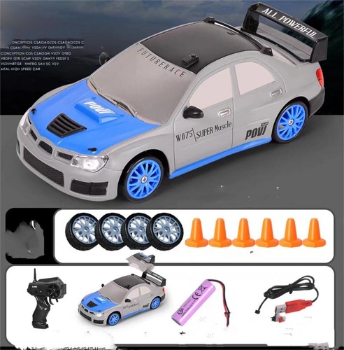 2.4G RC Drift Car 4WD - Modello AE86 GTR, Telecomando Racing Toy - Perfetto Chri - Foto 9 di 12