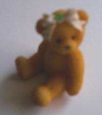 1996 Avon Exclusive Cherished Teddies August Birthstone Bear Figurine MINI