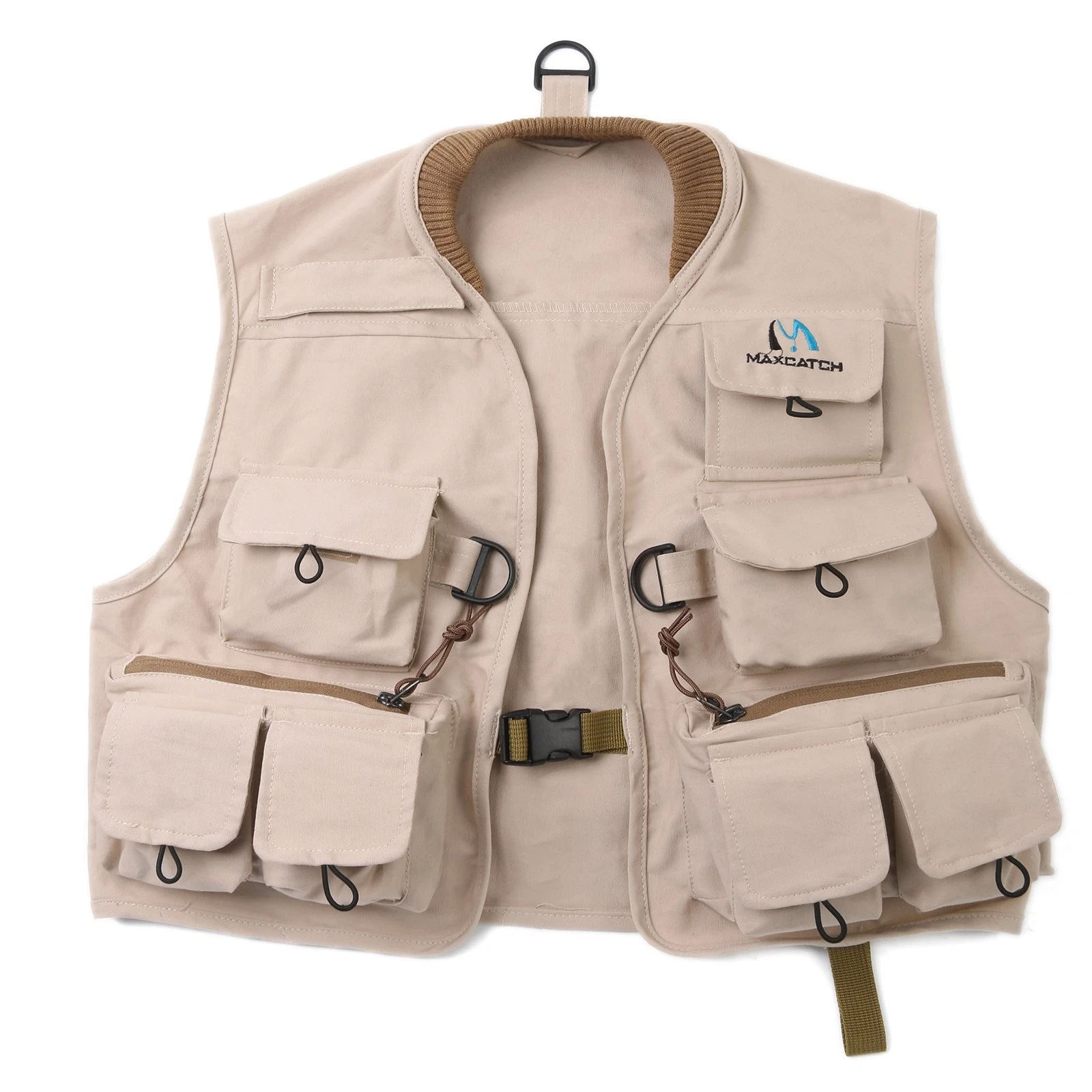 Maxcatch Fly Fishing Vest Pack, Cotton (M)