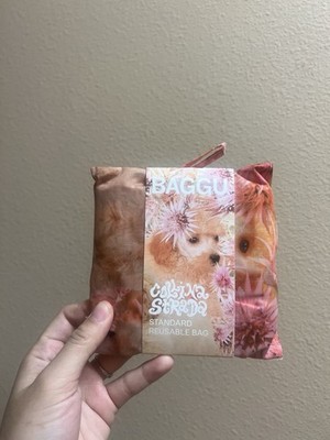 NEW! Baggu x Collina Strada STANDARD BAG in  Spikey Puppy  Nylon