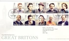 GB 2013 GREAT BRITONS FDC