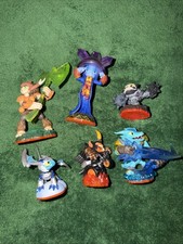 Skylander Sidekick Lot 6 Mini Figures Skylanders Trap Team &bag Tested & Working
