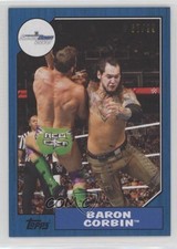 2017 Topps Heritage WWE Blue 67/99 Baron Corbin #41 0ad