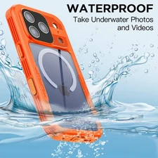 Waterproof Phone Case For Apple iPhone 17 Pro Max 17 Pro Air Shockproof Cover