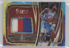 2019 Panini Select Throwback Memorabilia Tie-Dye Prizm 9/25 DeAndre Jordan 0s5s